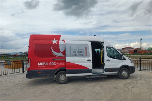 "Mobil göç noktası aracı" Ağrı'da hizmete başladı